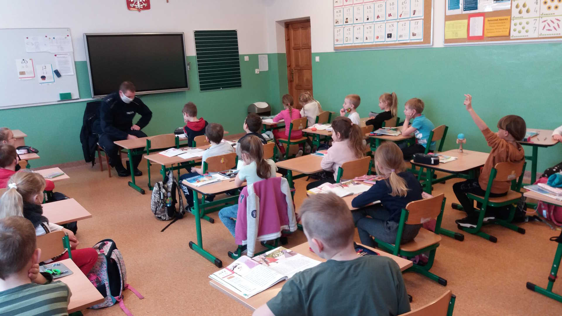 spotkanie z policjantem