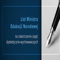 List Ministra Edukacji i Nauki
