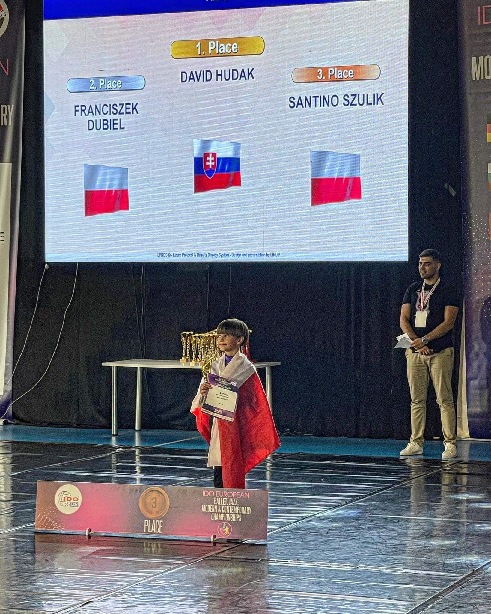 Santino Szulik vice mistrzem Europy