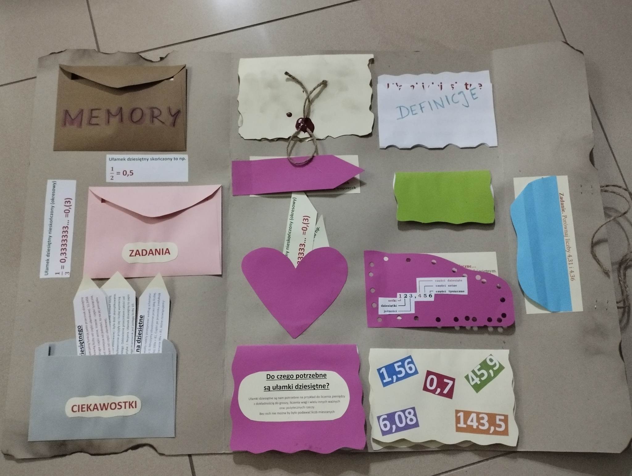 Sukces w konkursie matematycznym "Mój matematyczny lapbook" Sukces w konkursie matematycznym "Mój matematyczny lapbook"