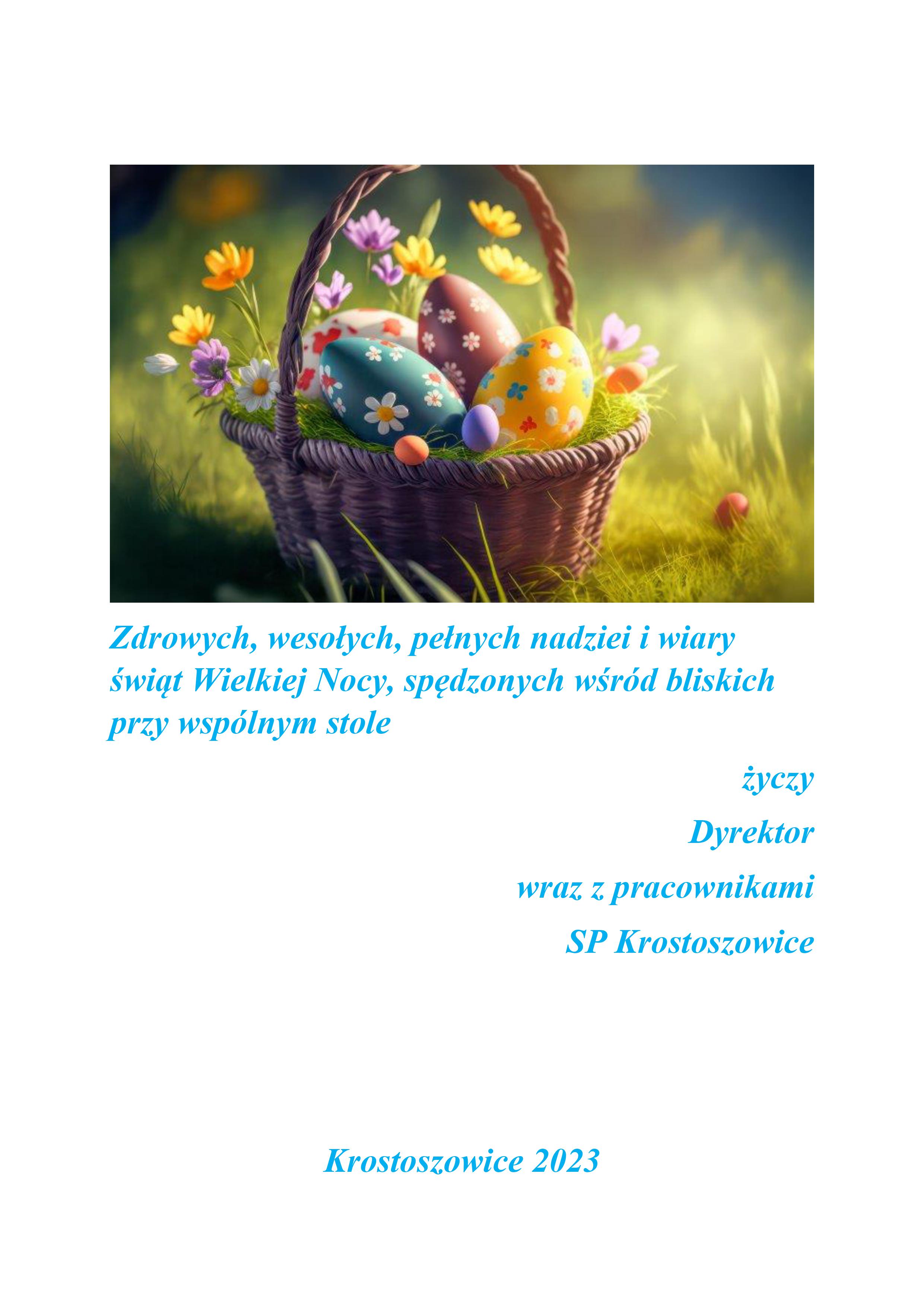 życzenia wielkanocne